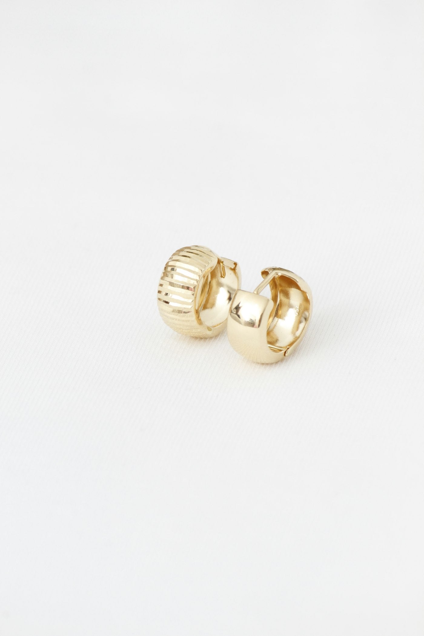Luna Gold Hoop Earrings